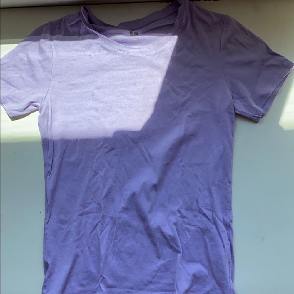 Purple tee